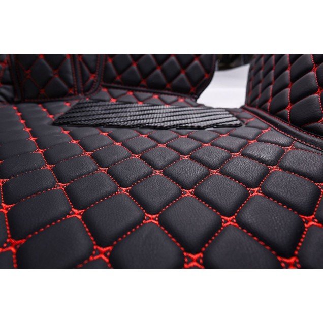 Cheapest Opel Vectra Luxury Leather Diamond Stitching Car Mats