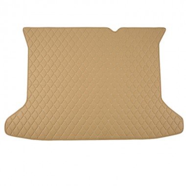 Cheapest Beige Luxury Leather Diamond Trunk Base Mats