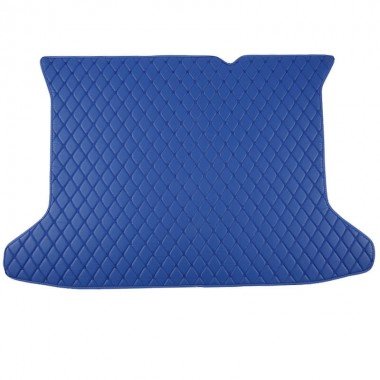 Cheapest Blue Luxury Leather Diamond Trunk Base Mats