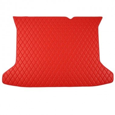 Cheapest Red Luxury Leather Diamond Trunk Base Mats