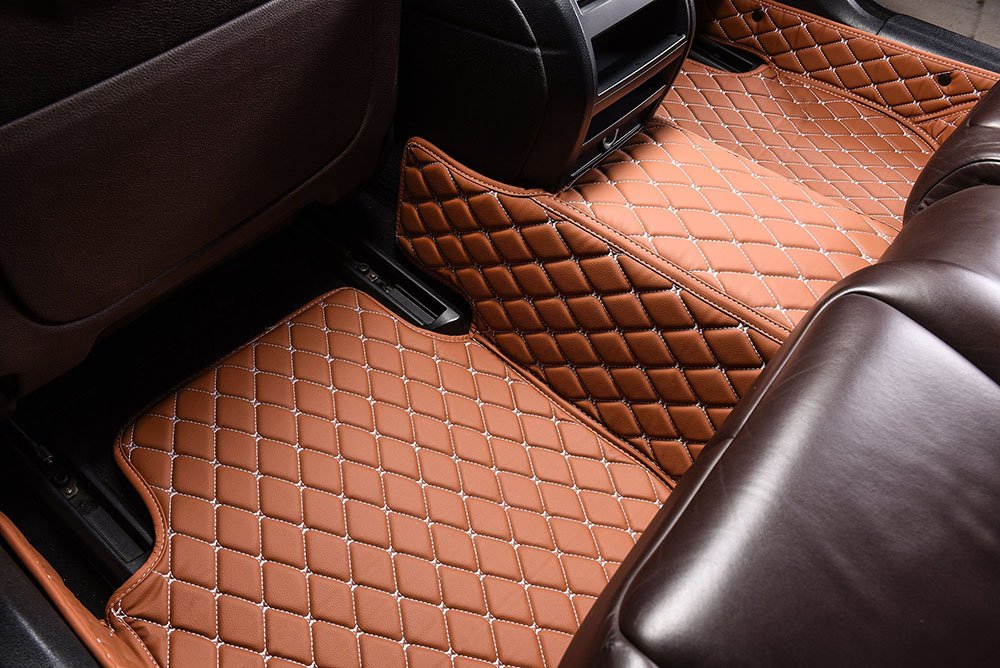 Cheapest Brown Custom Diamond Car Mats